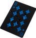 Карты игральные покерные Blue Card Suit Black пластиковые (54 карты) BG_408-14Blue фото 2