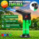 Портативная газовая турбо горелка Leibang 019TGreen /туристическая зажигалка черная с прозрачным корпусом 05531Green фото 2