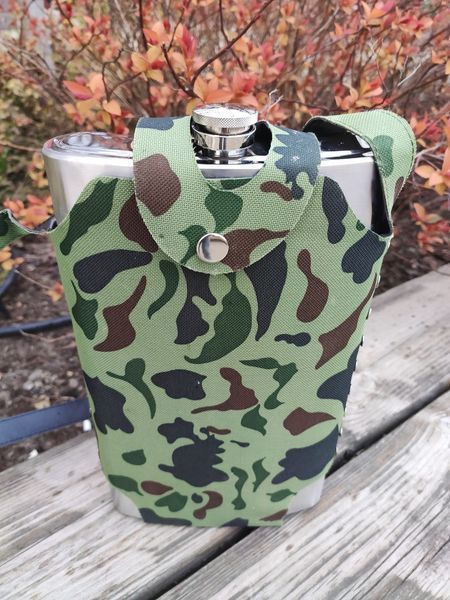 Фляга в чехле Hip Flask цвета хаки 1,89L SG64(64Oz) R_SG64Oz фото