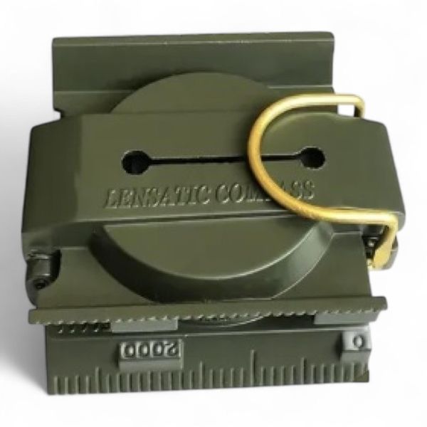 Компас армійський компас L45-8A з LED-підсвіткою, візиром та рівнем  10723 фото
