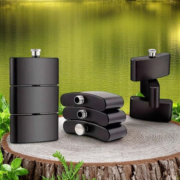 Фляга Hip Flask SJH-9A  3в1 10,5Oz/300ml из нержавеющей стали 10644 фото