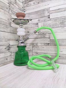 Кальян Hookah Ediz Green высотой 30 см на 1 персону 1577050845 фото