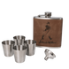Подарунковий набір фляга Johnnie Walker QK-3-7 Kava 7oz/210 мл з чарками 11831 фото 2
