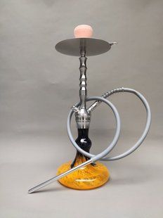 Кальян Hookah AHA 0017 Yellow заввишки 57 см на 1 персону K_0017Yellow фото