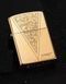 Зажигалка бензиновая ZORRO Classical Spikelet Gold LI_P_366Gold фото 1