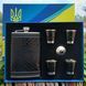 Набір подарунковий 6в1 Moongrass TZ-48 Black фляга лійка чарки 4шт 12253 фото 1