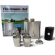 Подарунковий набір з флягою Flachmann QK-4 Silver 7oz/210мл та чарками 30 мл 11846 фото 4