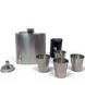 Подарунковий набір з флягою Flachmann QK-4 Silver 7oz/210мл та чарками 30 мл 11846 фото 7